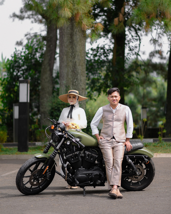 Classic Motorcycle Lifestyle Prewedding